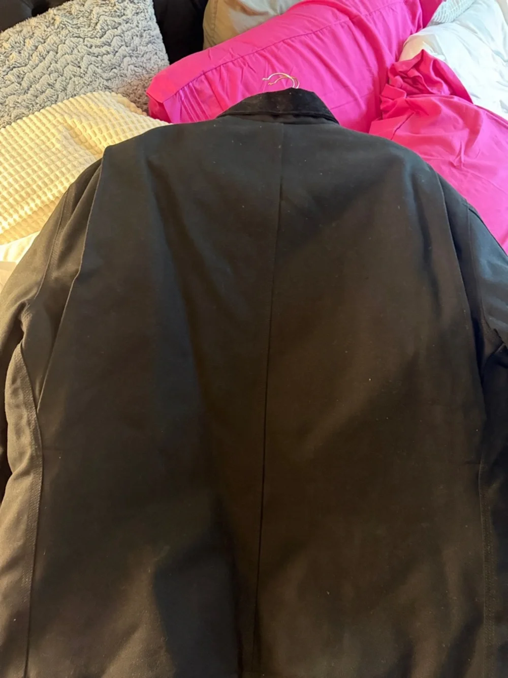 Carhartt Black Duck Canvas Work Jacket with Chest Patch - Picture 4 of 4
